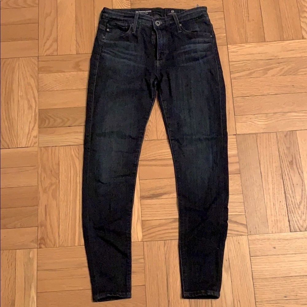 AG High-Rise Skinny Jeans
